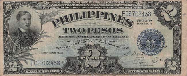 Philippinen 2 Pesos 1944 p.95a